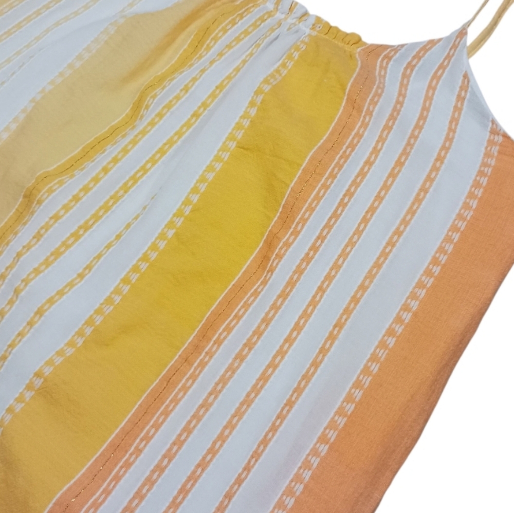 Lemlem Eshal Swing Dress Pale Chamois - Picture 6 of 13